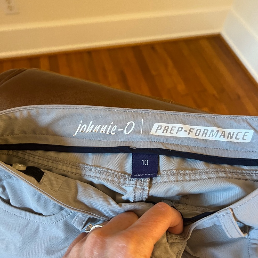 Johnni O gray pants size 10